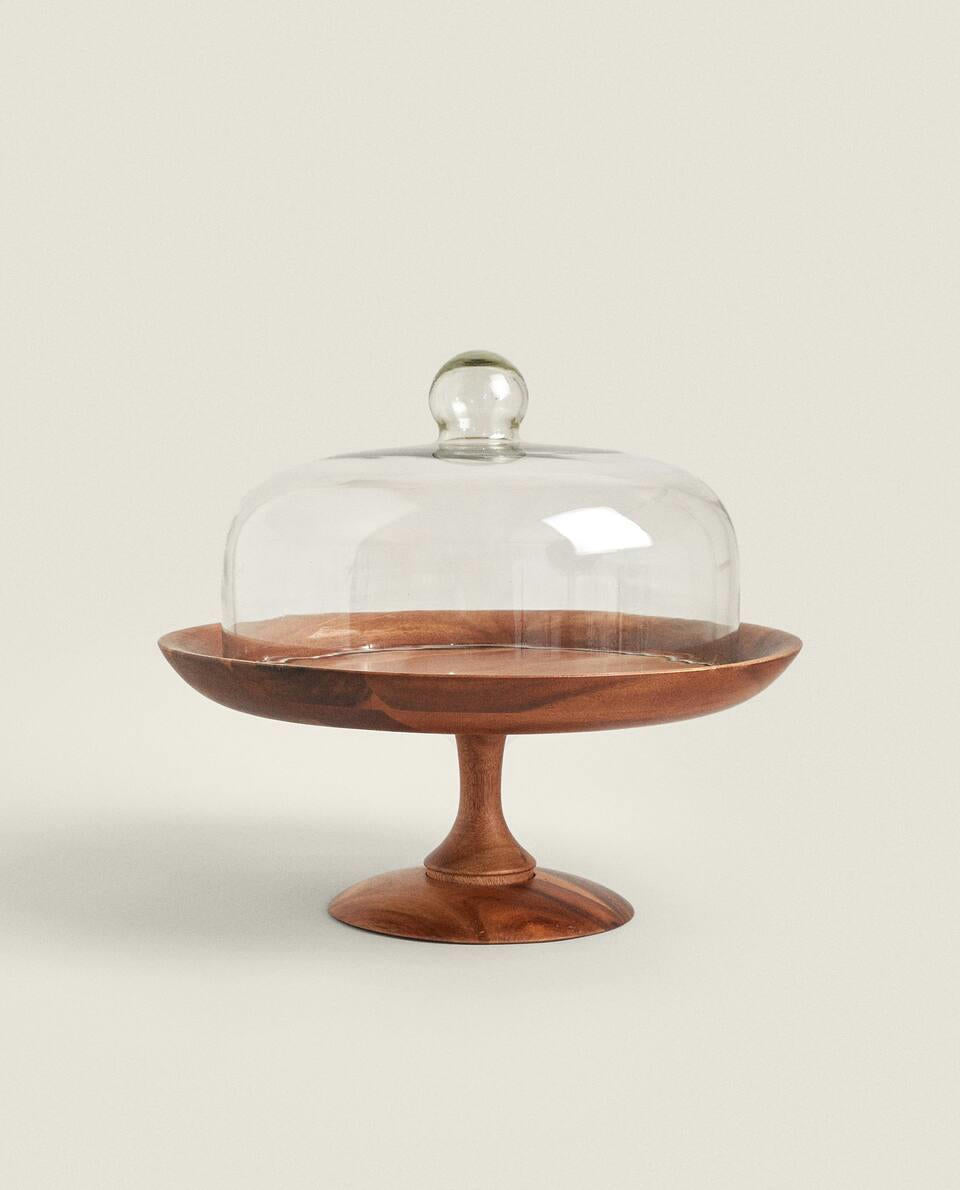 PIATTO PER TORTE IN LEGNO 