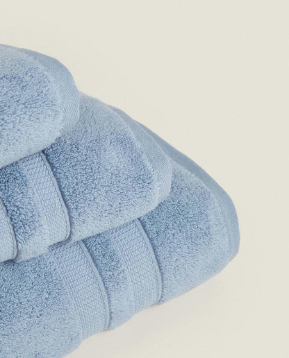 ASCIUGAMANO EXTRA MORBIDO CON DOPPIO BORDO 