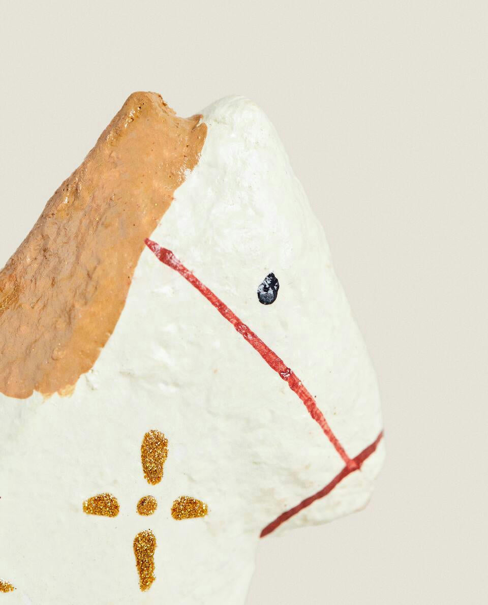 DECORACIÓN NAVIDEÑA DE CABALLITO BALANCÍN 