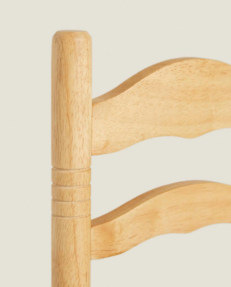 SEDIA IN LEGNO PER BAMBINI 