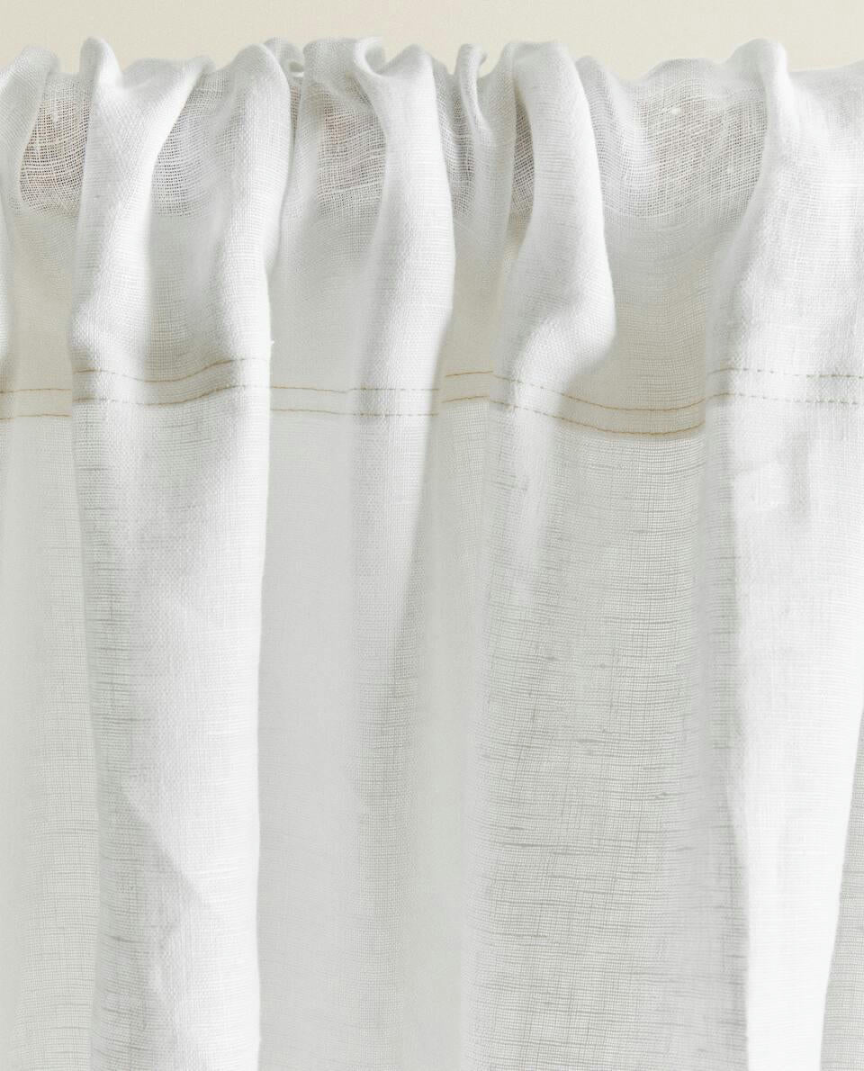WASHED LINEN CURTAIN