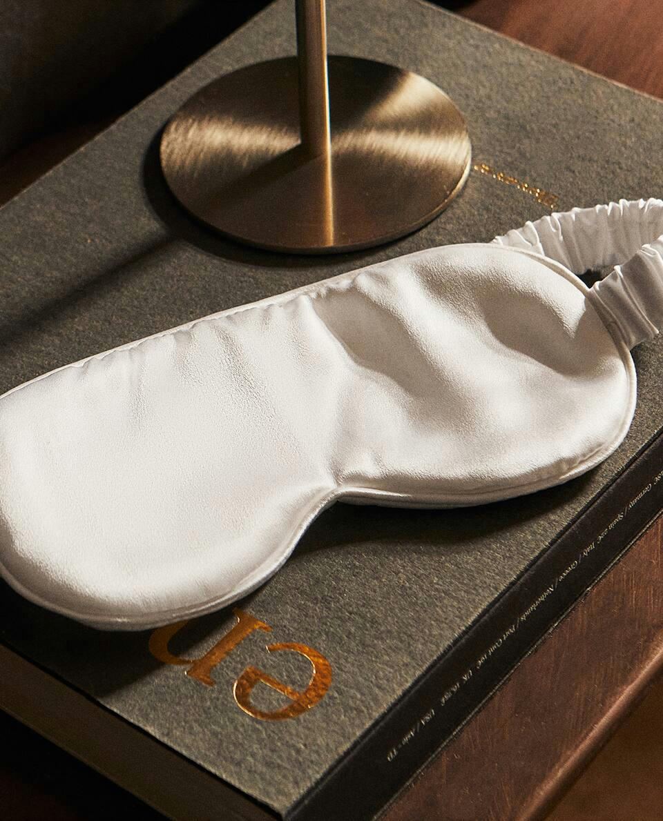 MASCHERA OCCHI 100% SETA DI GELSO 