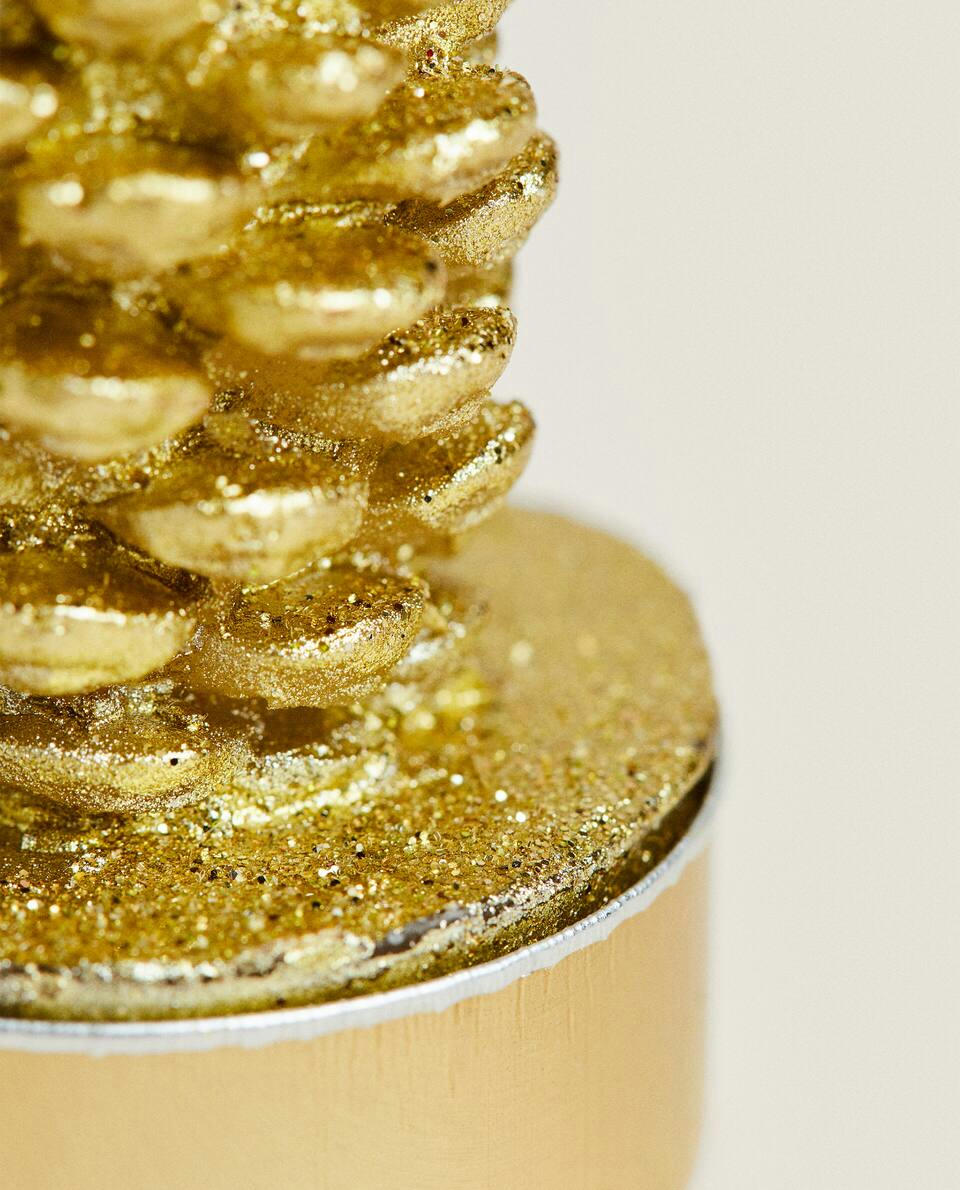 Paquete de velas navideñas de piña (paquete de 6) 