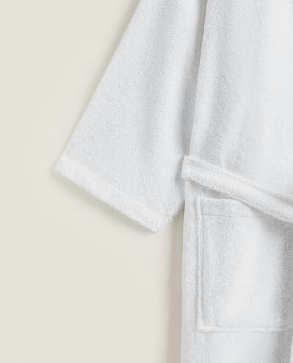 EXTRA SOFT BATHROBE WITH SHAWL COLLAR