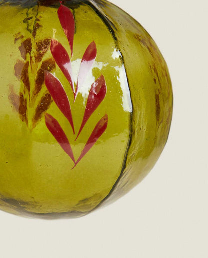 DECORAZIONE DI PALLINE DI NATALE IN VETRO 