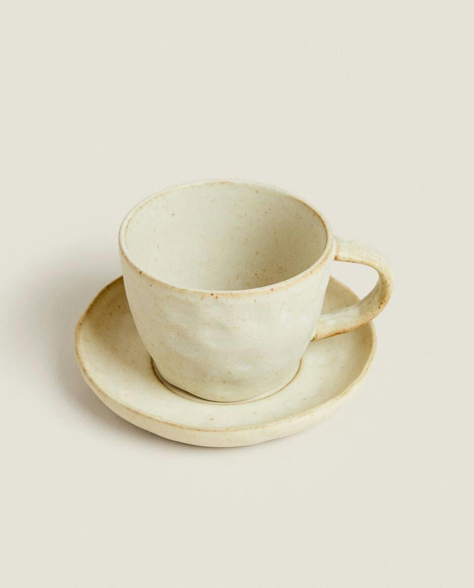 JUEGO DE DESAYUNO DE GRES TEXTURIZADO 