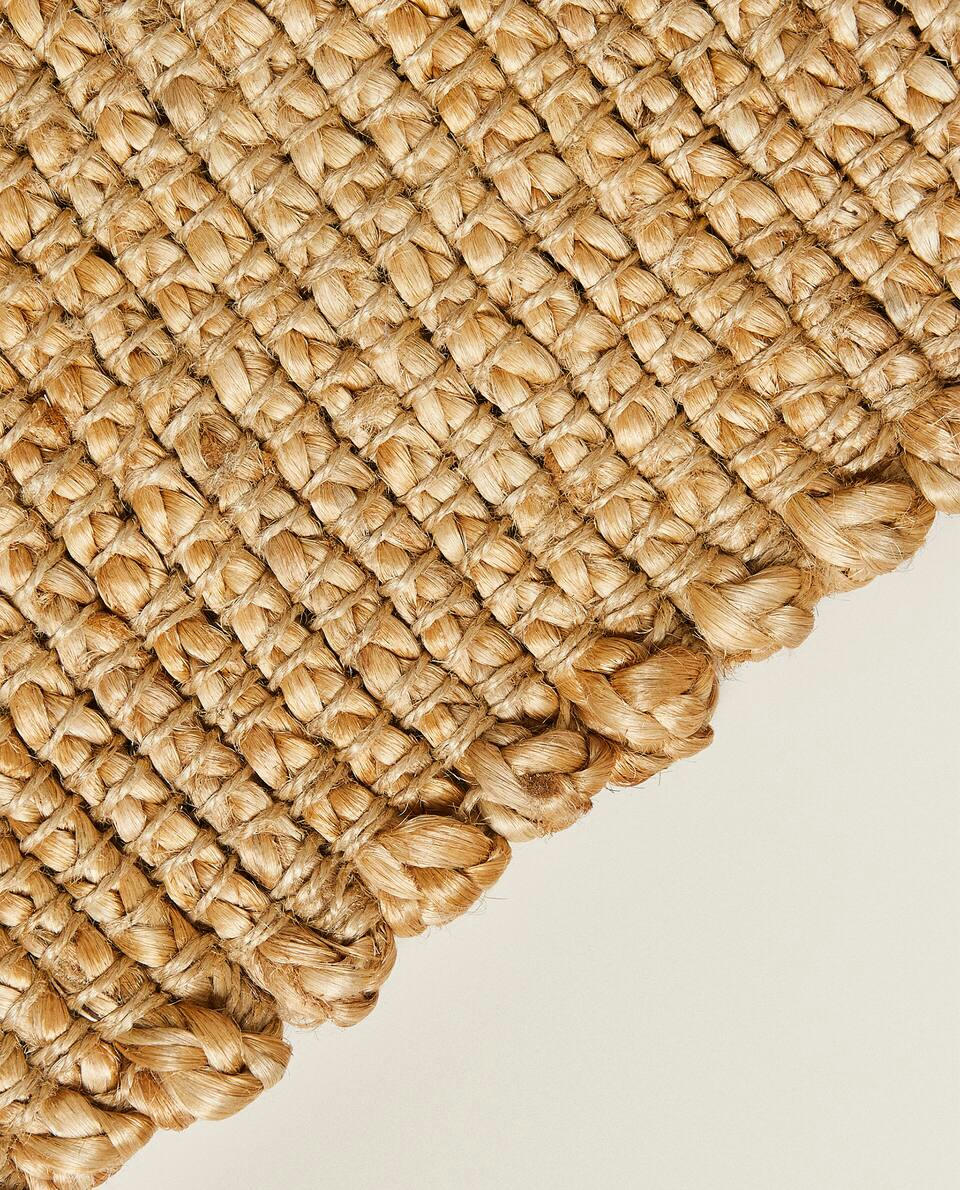 Zerbino in juta intrecciata 