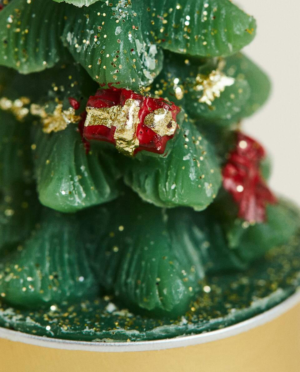PAQUETE DE VELAS PARA ÁRBOL DE NAVIDAD (PAQUETE DE 6) 