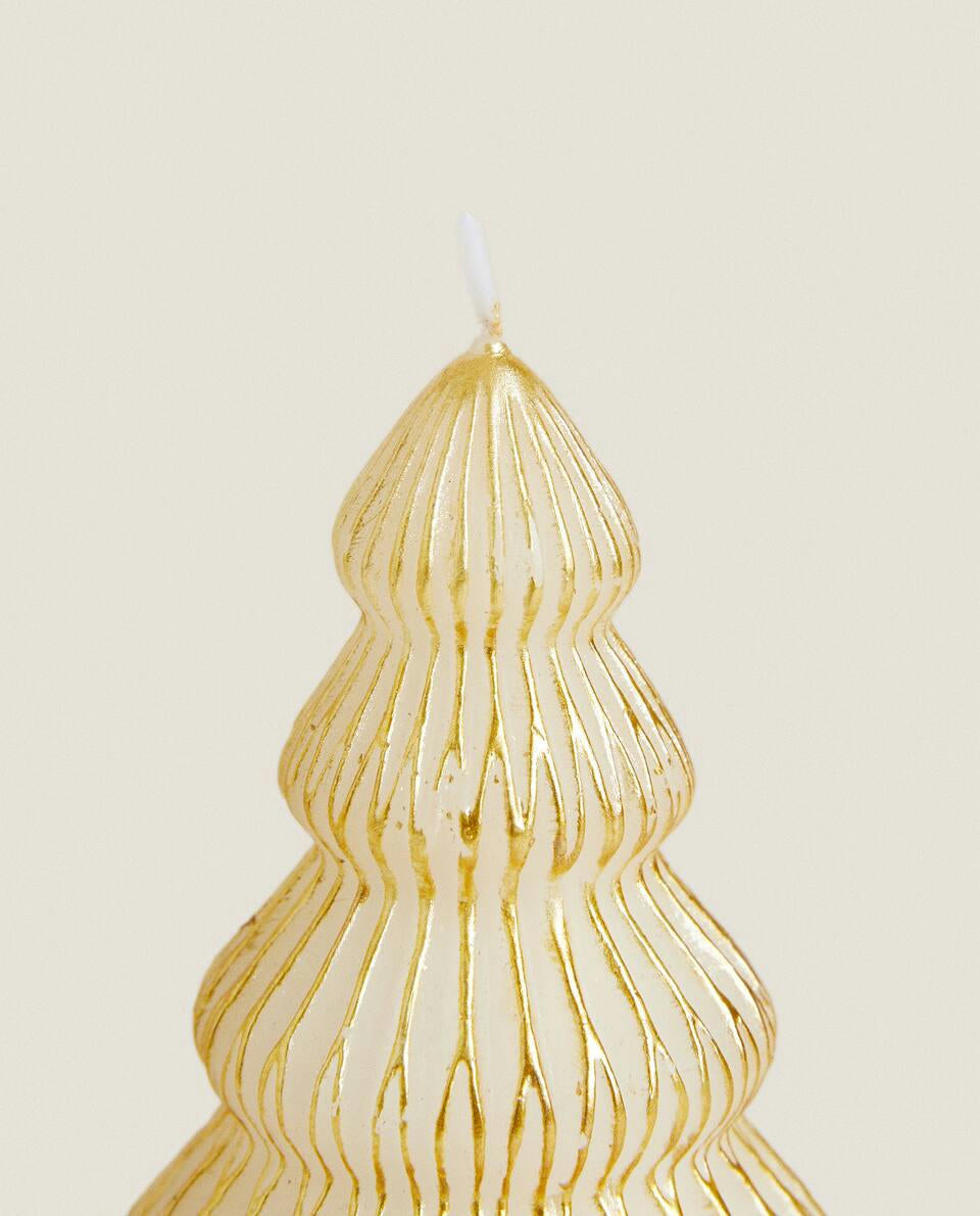 VELA DECORATIVA PARA ÁRBOL DE NAVIDAD 