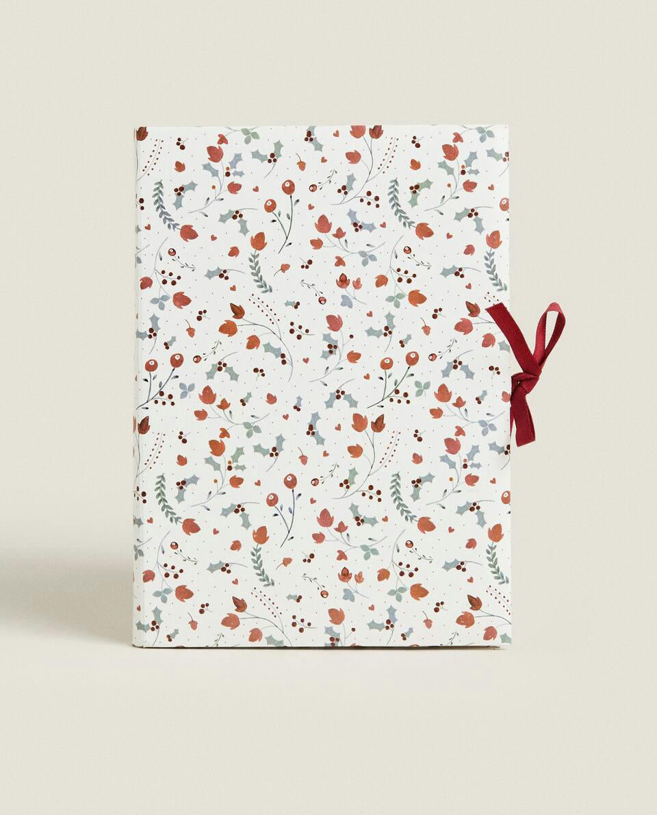 CONFEZIONE DI CARTOLINE PER BAMBINI CON CONIGLIETTO DI NATALE (CONFEZIONE DA 6) 