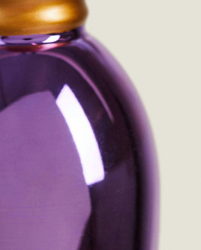 Decorazione natalizia con lampadina in vetro 