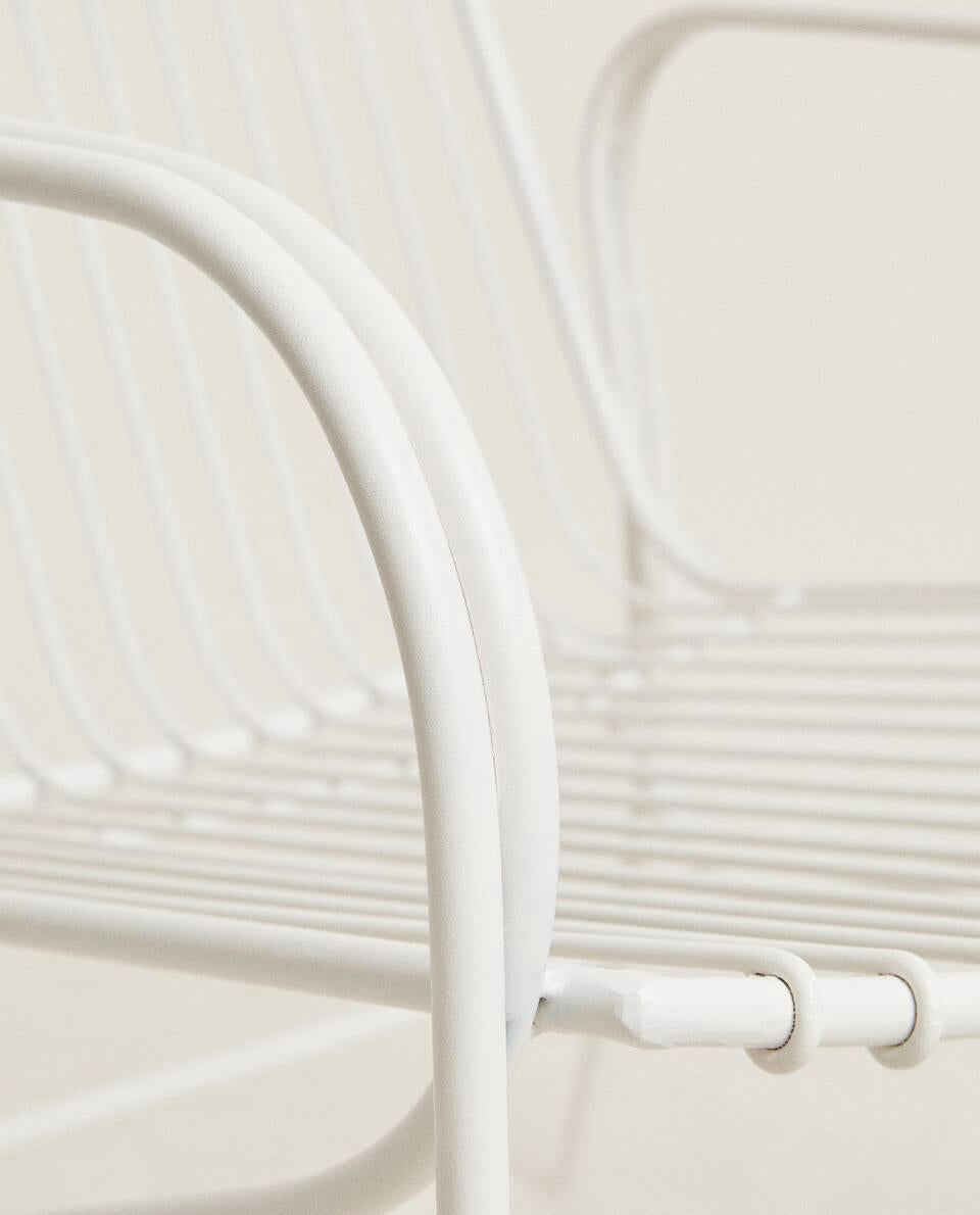 OUTDOOR METAL ARMCHAIR