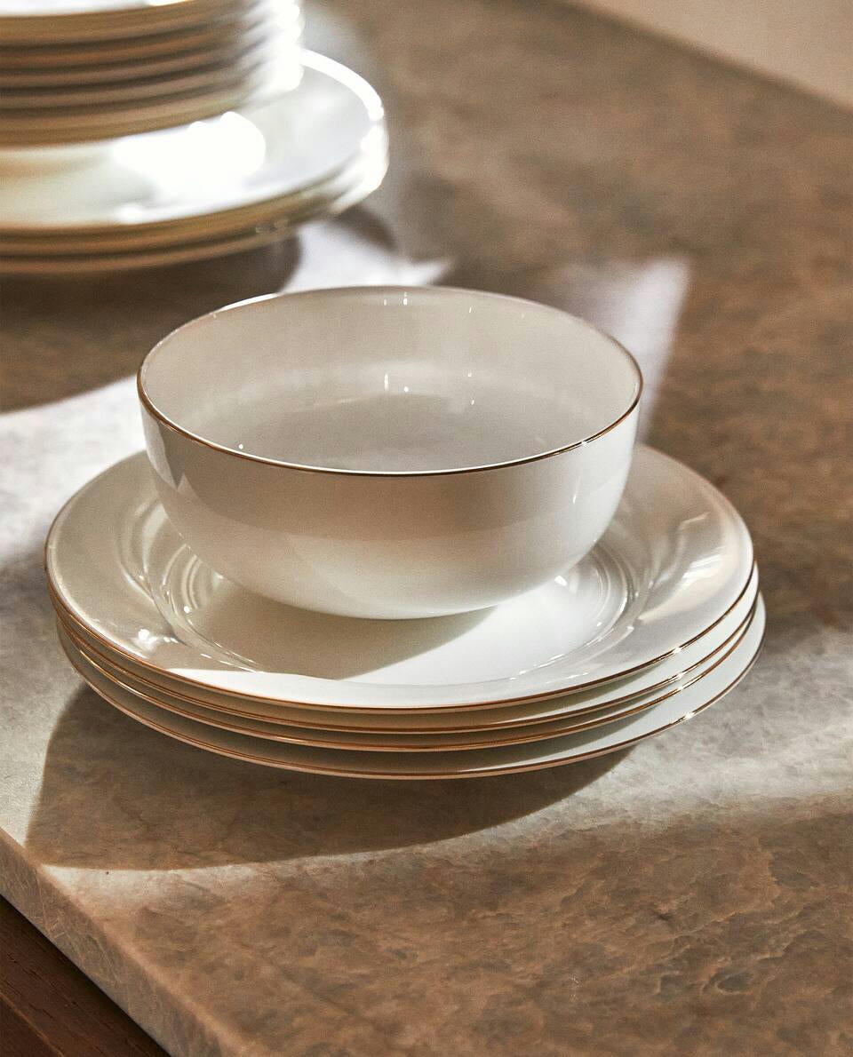 CUENCO DE PORCELANA CON BORDE 