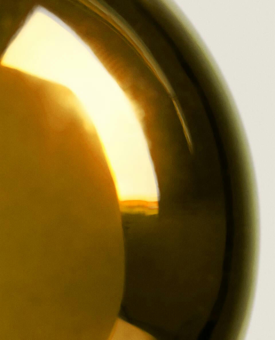 DECORAZIONE A PALLA DI NATALE IN VETRO LUCENTE 