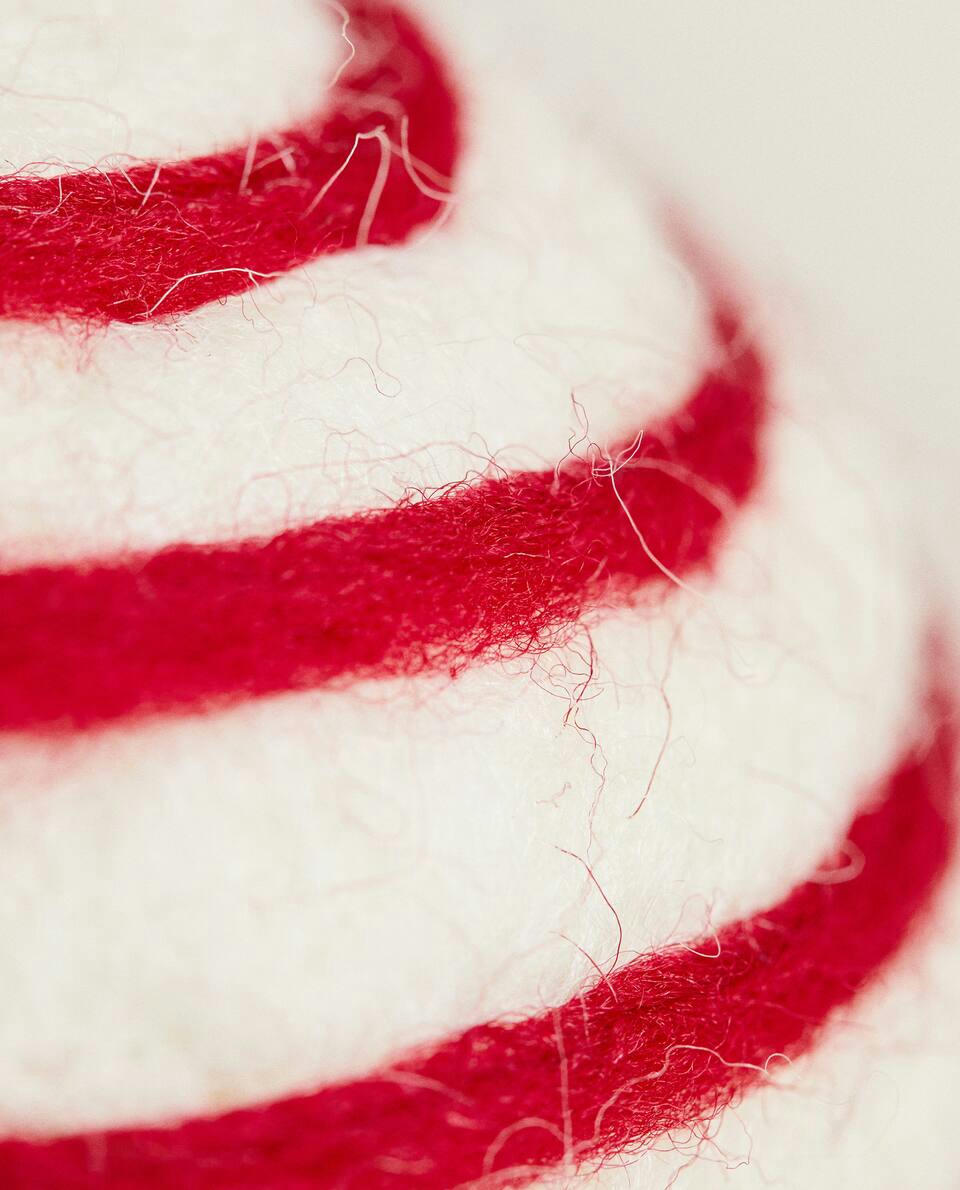 CONFEZIONE DI DECORAZIONI NATALIZIE IN FELTRO (CONFEZIONE DA 3) 