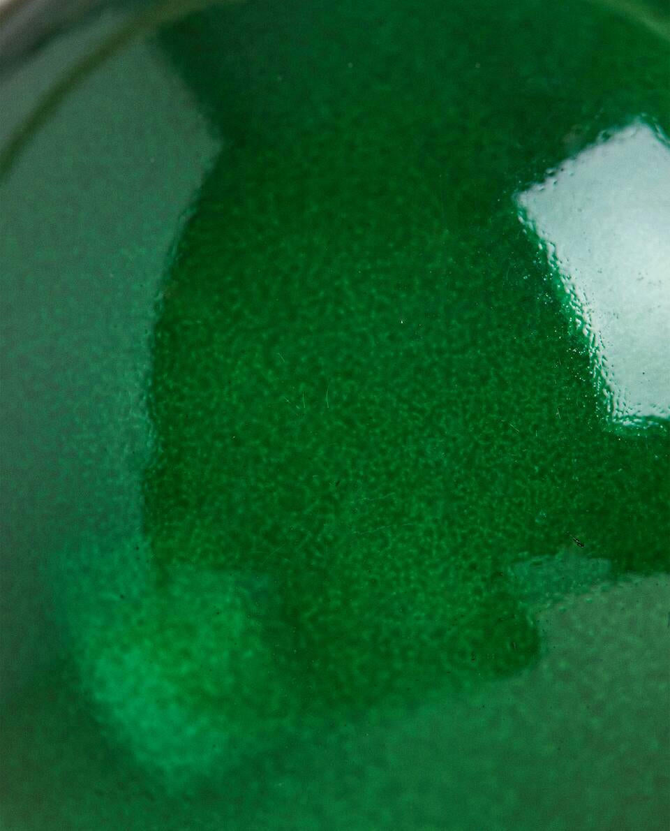 DECORACIÓN NAVIDEÑA DE VIDRIO LISO 