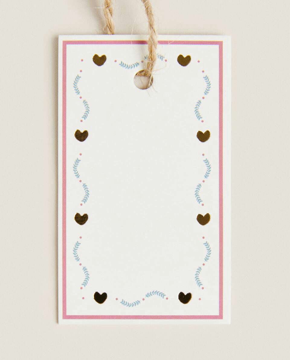 CONFEZIONE DI ETICHETTE REGALO DI NATALE PER BAMBINI (CONFEZIONE DA 12) 