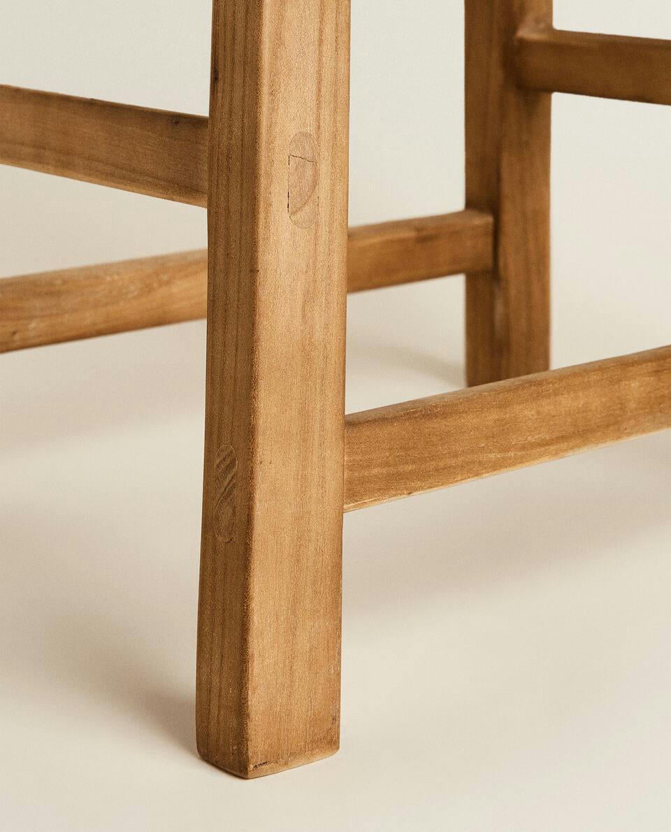 ELM WOOD STOOL