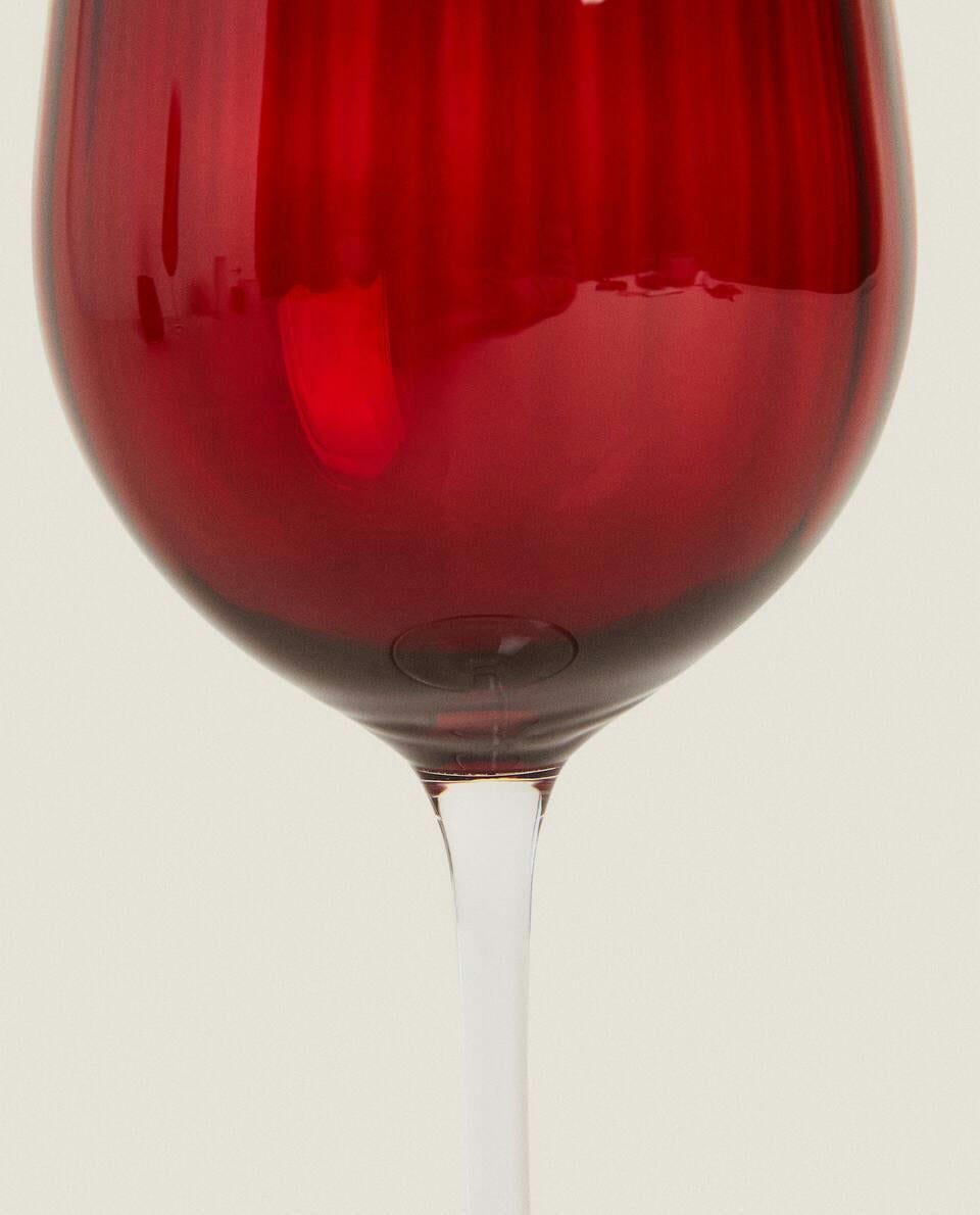 BICCHIERE FLUTE COLORATO CRISTALLINO NATALIZIO 