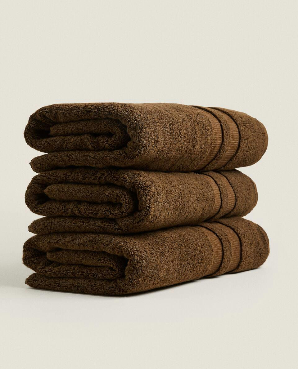 ASCIUGAMANO EXTRA MORBIDO CON DOPPIO BORDO 