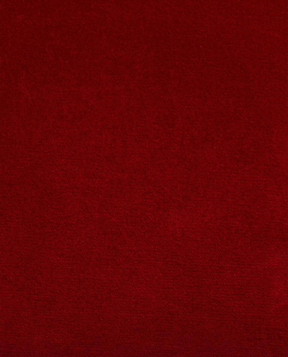 FUNDA DE COJÍN DE LINO Y TERCIOPELO 