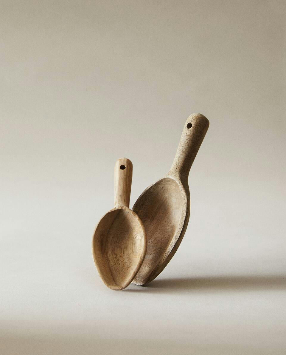 CUCHARAS DE MADERA (PAQUETE DE 2) 