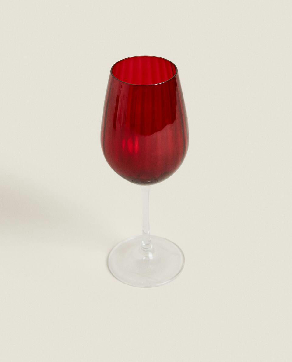 BICCHIERE FLUTE COLORATO CRISTALLINO NATALIZIO 