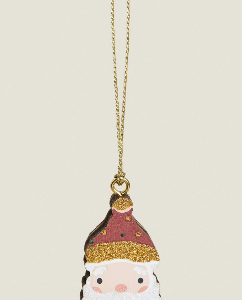 DECORACIÓN NAVIDEÑA DE PAPÁ NOEL ARTICULADA 