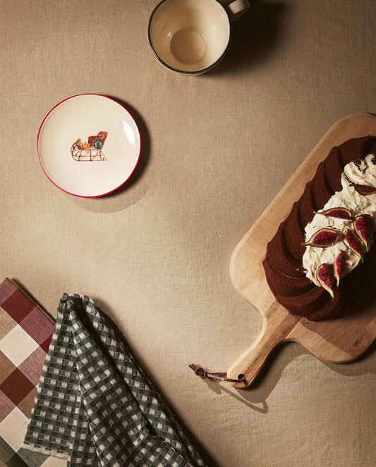 SET IN CERAMICA CON STAMPA NATALIZIO 