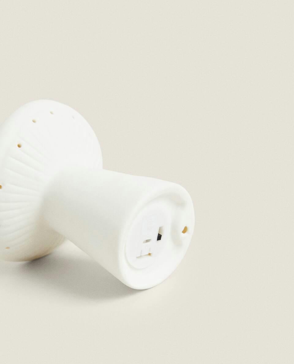 DECORACIÓN LED DE CERÁMICA CON HONGO 