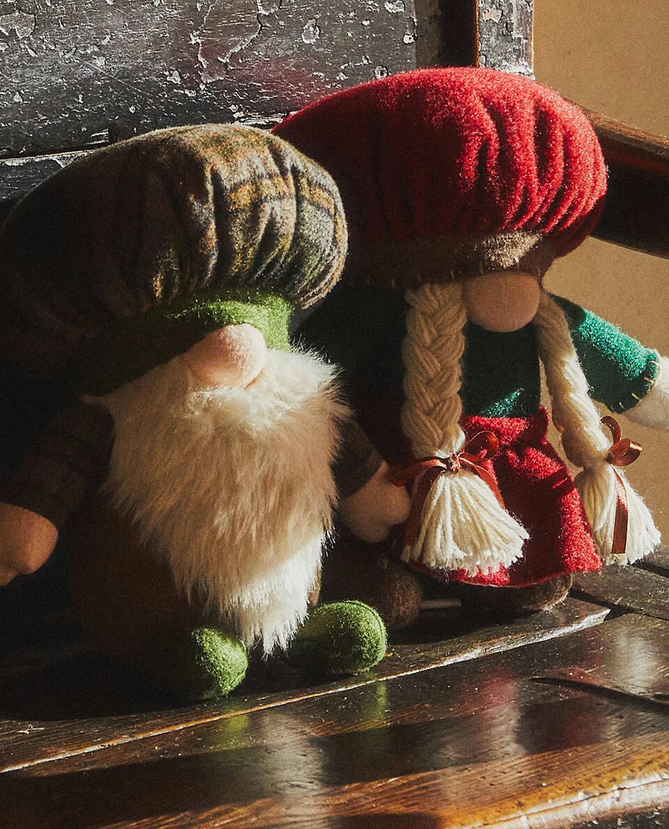 DECORACIÓN DE GNOMO DE CHEF NAVIDEÑO 