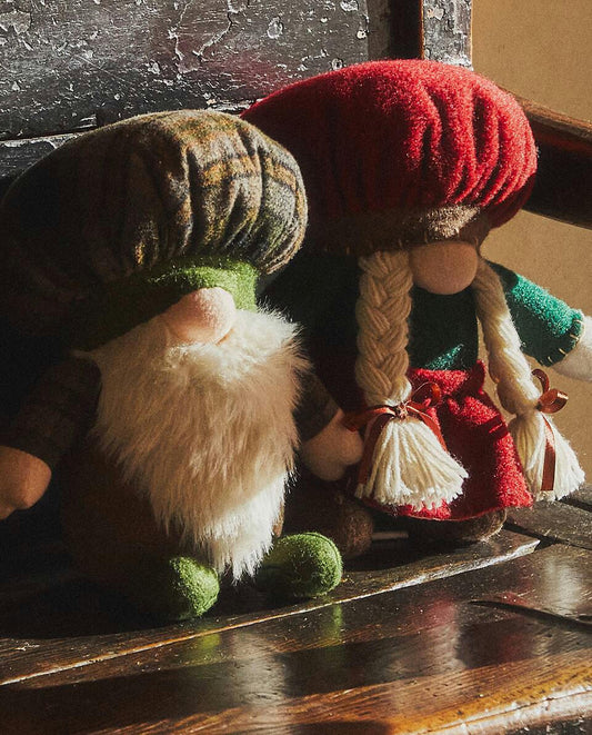 DECORACIÓN DE GNOMO DE CHEF NAVIDEÑO 