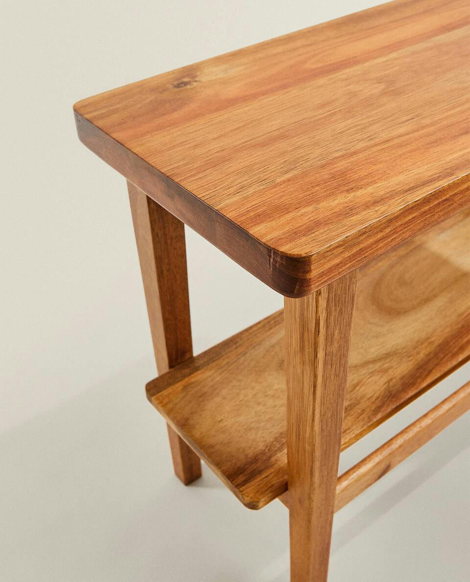 BANCO DE MADERA DE ACACIA 