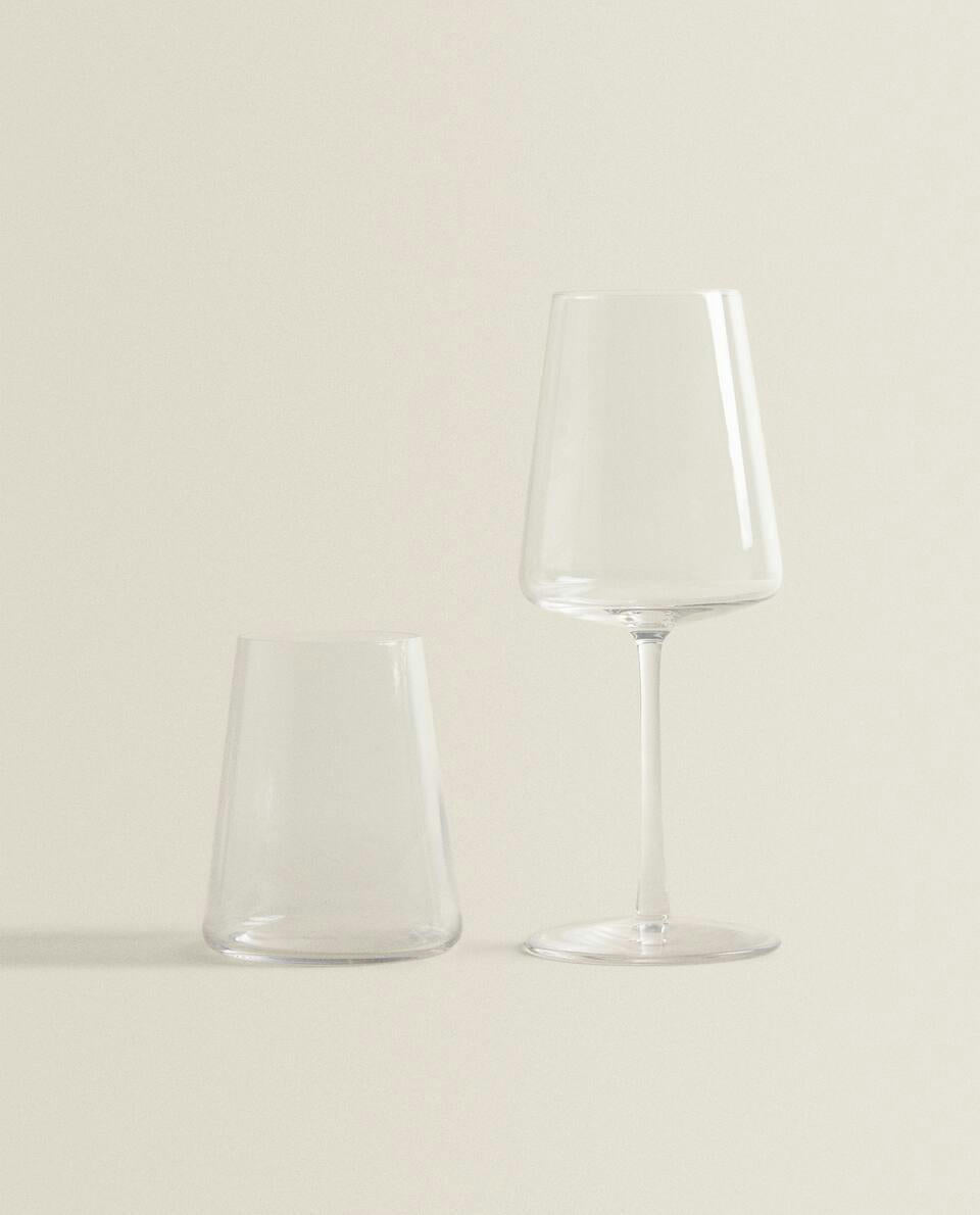 VASO CRISTALINO CÓNICO VENECIA 