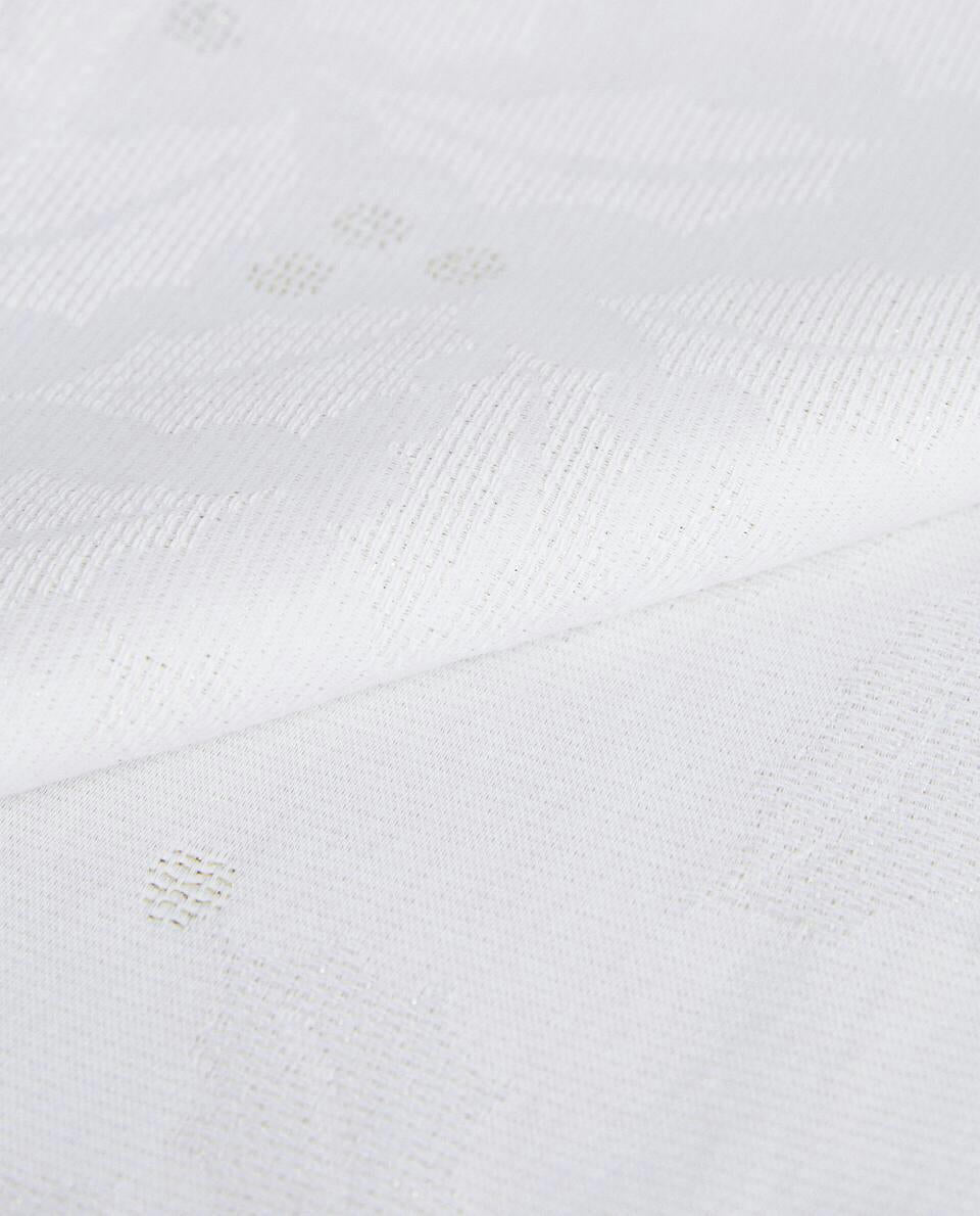 CONFEZIONE DI TOVAGLIOLI NATALIZI CON LUCENTEZZA FLOREALE JACQUARD (CONFEZIONE DA 2) 