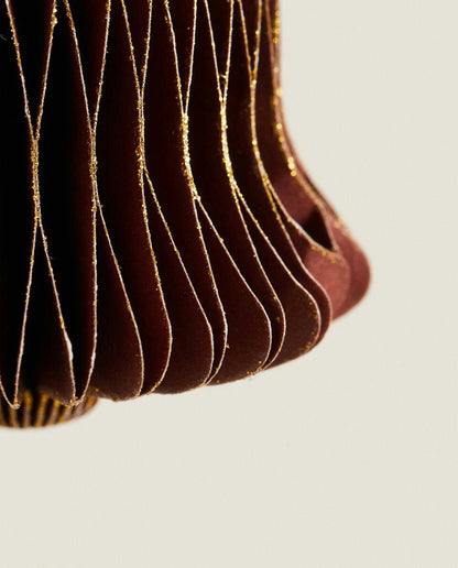 CONFEZIONE DI DECORAZIONI NATALIZIE IN CARTA (CONFEZIONE DA 12) 