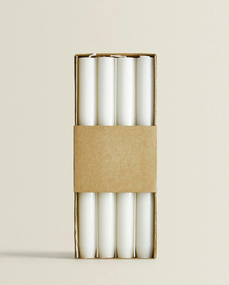 LONG CYLINDRICAL CANDLE (PACK OF 4)