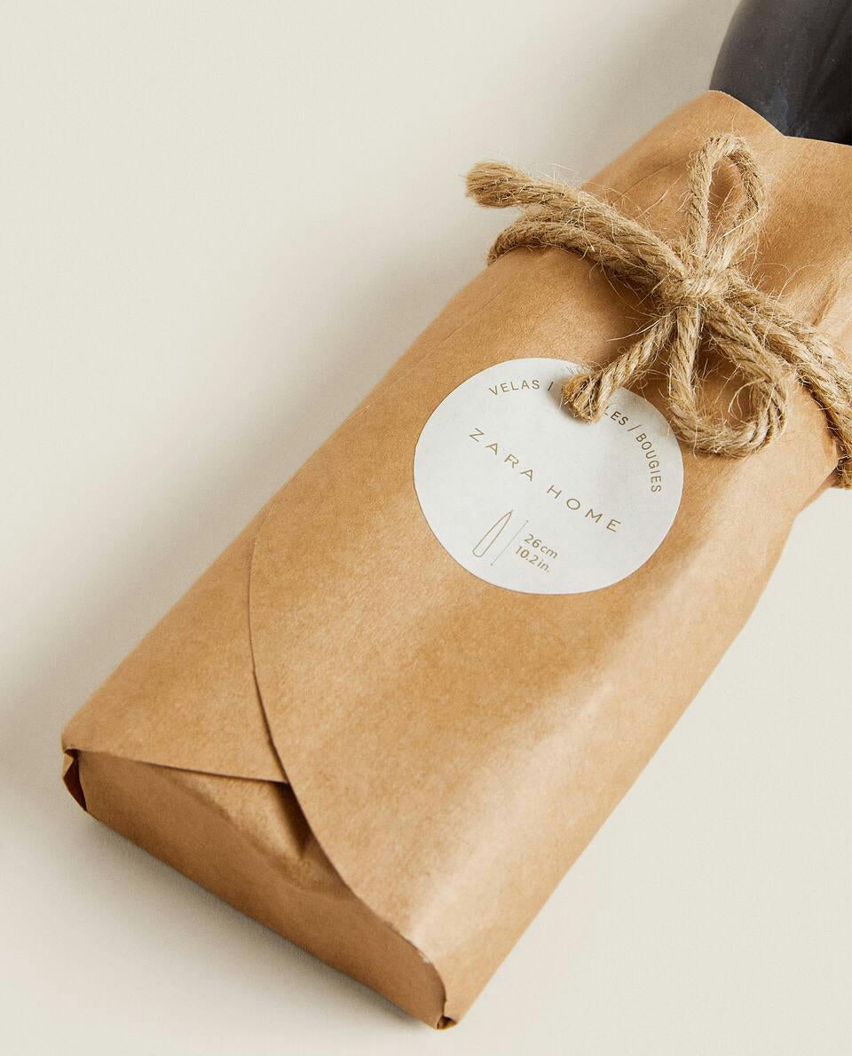 VELA ESPIRAL (PAQUETE DE 2) 