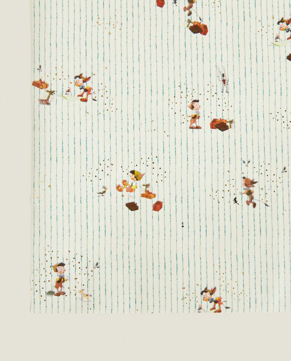 CARTA DA REGALO NATALIZIO PER BAMBINI PINOCCHIO DISNEY 