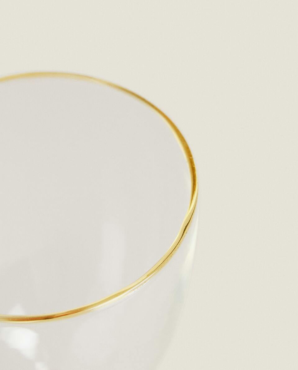 BOROSILICATE GLASS WITH COLOURED STEM