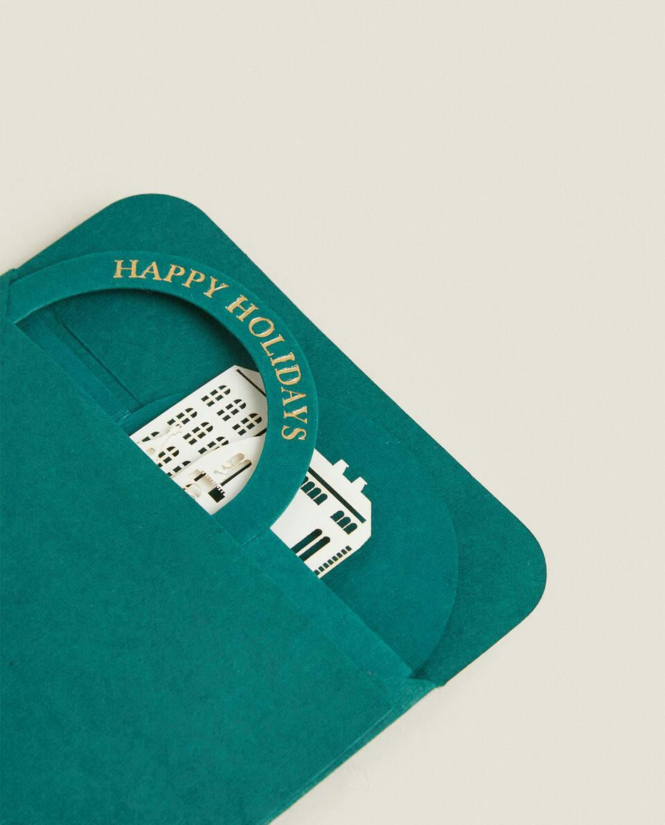 CONFEZIONE DI CARTOLINE DI NATALE (CONFEZIONE DA 3) 