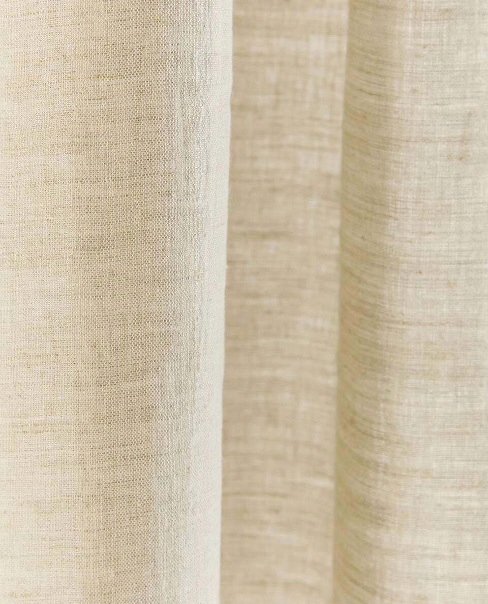 WASHED LINEN CURTAIN