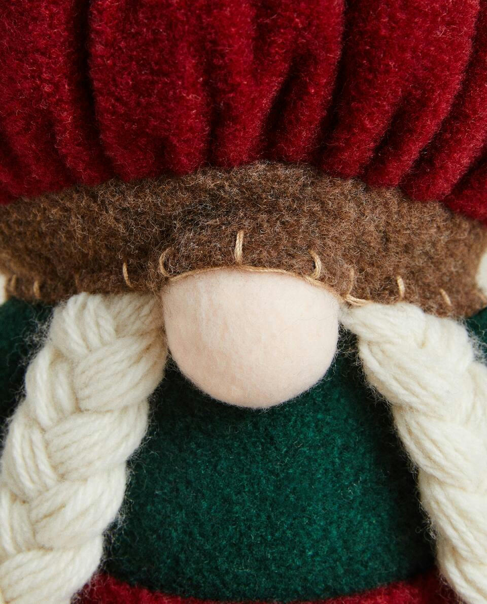 DECORACIÓN DE GNOMO DE CHEF NAVIDEÑO 