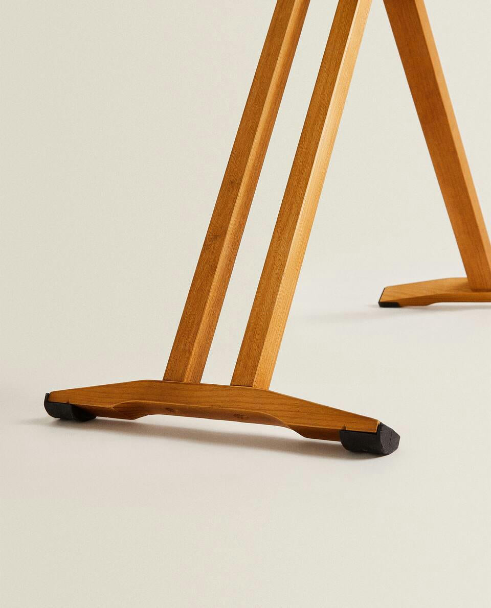 TABLA DE PLANCHAR DE MADERA Y METAL 