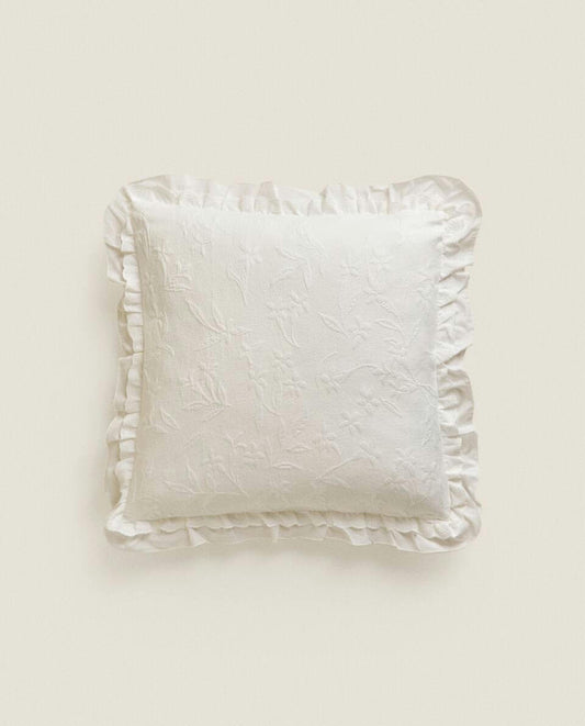 FEDERA PER CUSCINO CON VOLANT 