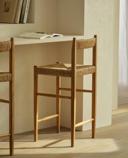 SGABELLO DA BAR IN FRASSINO 