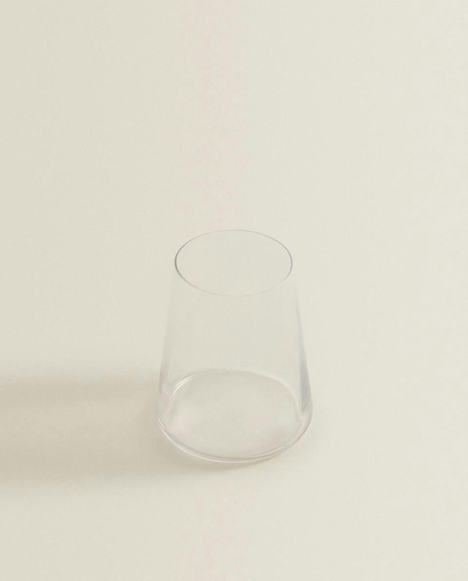 VASO CRISTALINO CÓNICO VENECIA 