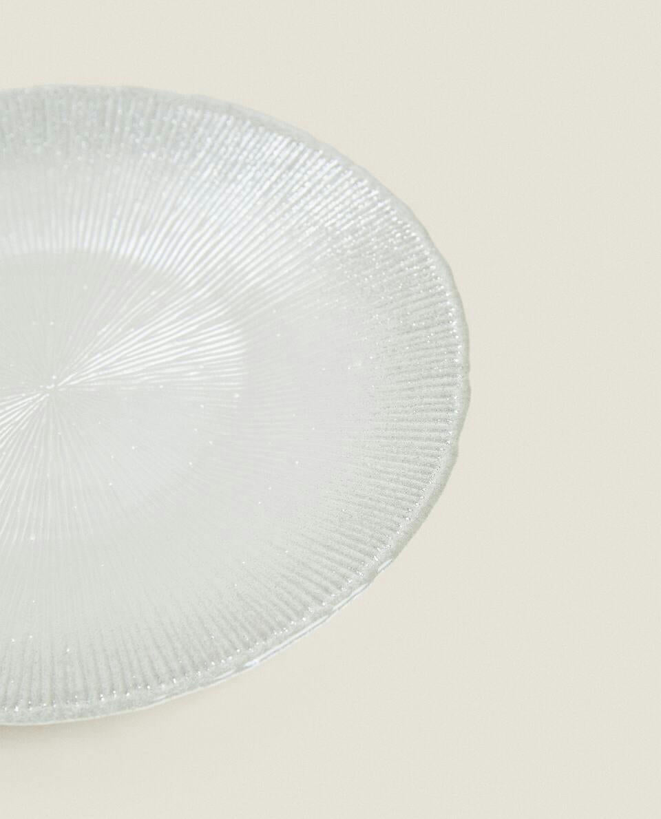 JUEGO DE VASOS CON BRILLO NAVIDEÑO 