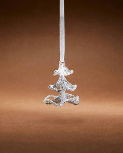 DECORAZIONE IN VETRO PER ALBERO DI NATALE 