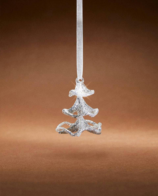 DECORACIÓN DE VIDRIO PARA ÁRBOL DE NAVIDAD 